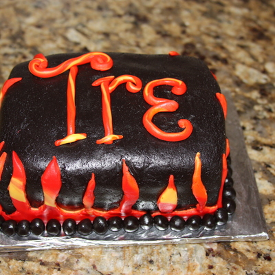 On Fire Cake!
