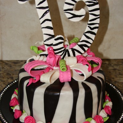 Zebra Cake