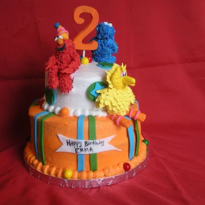 Sesame Street Cake