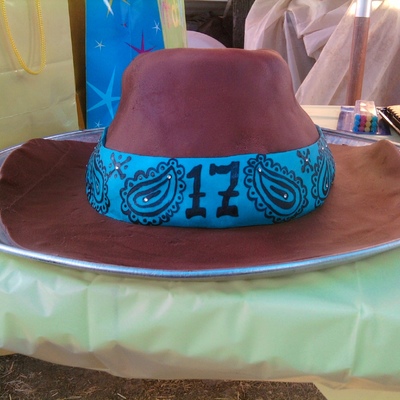 Cowboy Hat Birhday Cake