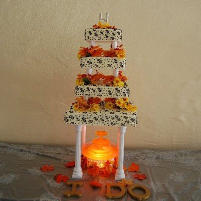 Autumn Wedding Cake