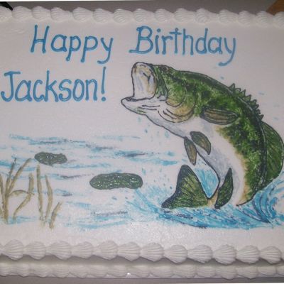 Bass Fish Birthday