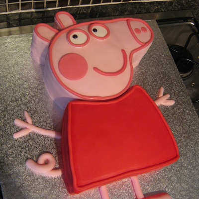 Peppa Pig Birthday Cake
