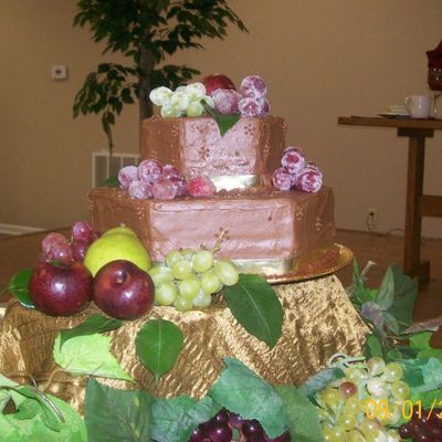 Tuscan Shower Cake