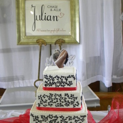 Damask Bridal Shower