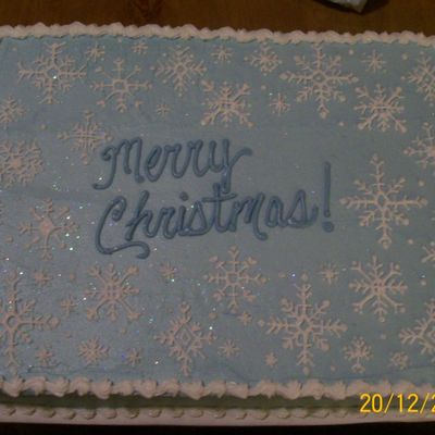 Snowflake Cake