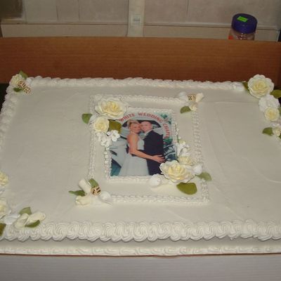 My Sister-In-Law's Reception Cake