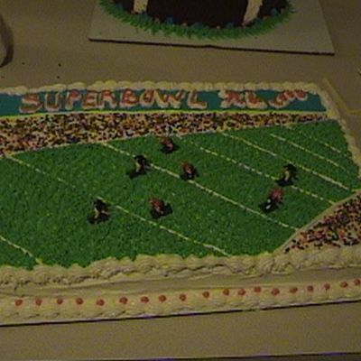 2006 Superbowl Cake