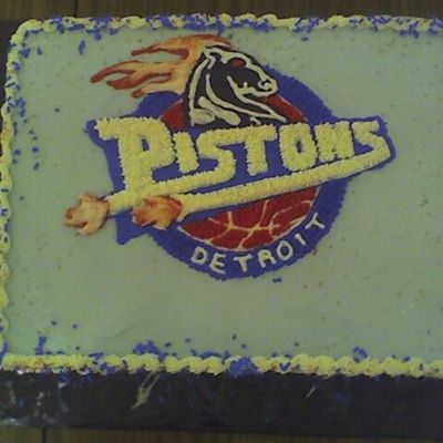 Detroit Pistons Cake