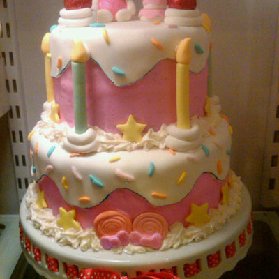 Hello Kitty Birthday Cake