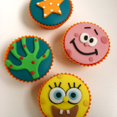Sponge Bob Cupcakes!