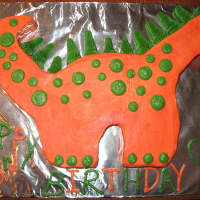 My First Dinosaur Cake