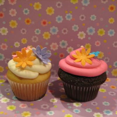 Daisy Cupcakes