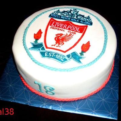 Liverpool Club Cake