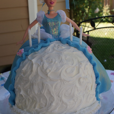Cinderella Doll Cake