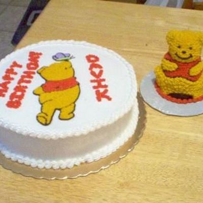 Pooh Bear 1St Birthday