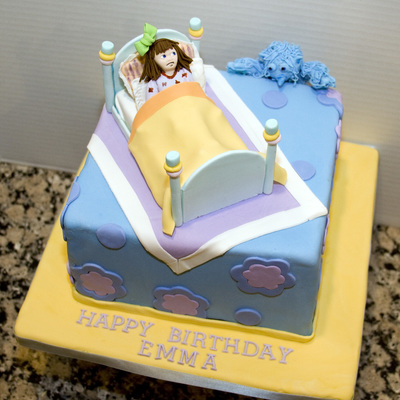 Junie B Jones "monster Under My Bed" Cake