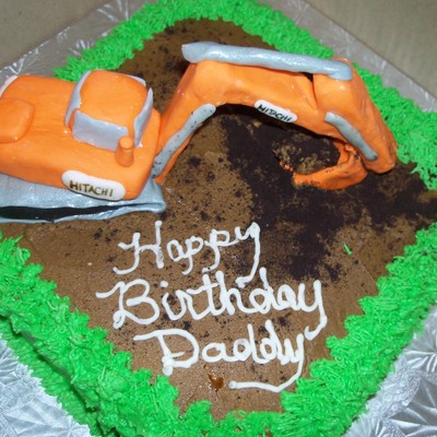 Excavator Cake