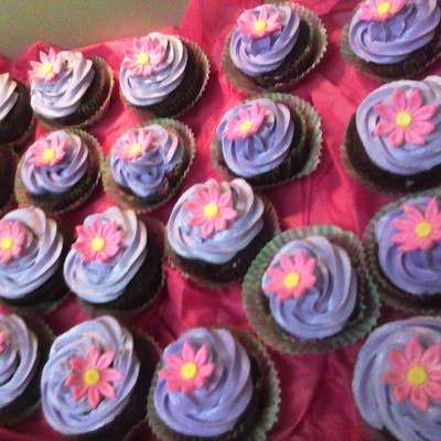 Purple Cupcakes