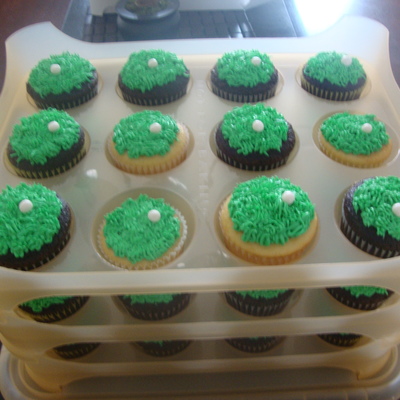 Golf Cupcakes