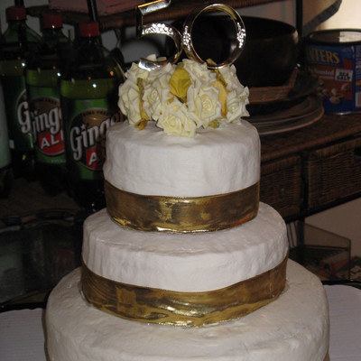 50Th Anniversary Cake