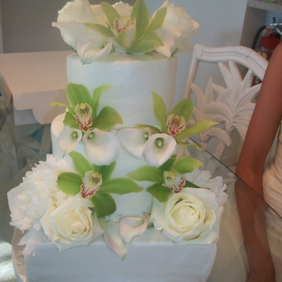 White Wedding Cake