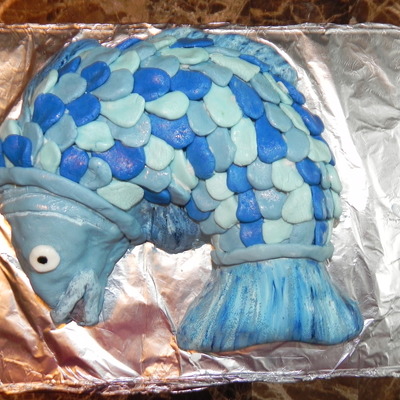 Fish Birthday Cake