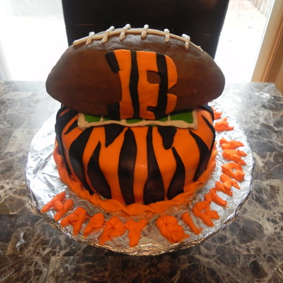 Bengals Birthday Cake