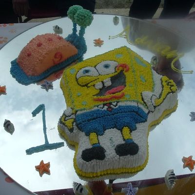 Spongebob Square Pants And Gary