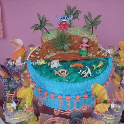 Tropical/hawaian Cake