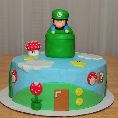 Super Mario Bros. Birthday Cake