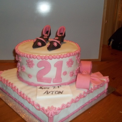 Shoe Birthday Cake