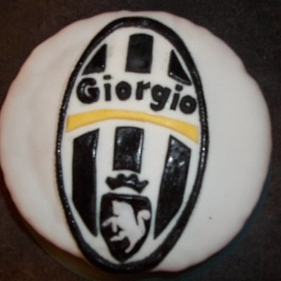 Football Badge Birthday Cake