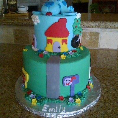 Blues Clues Cake
