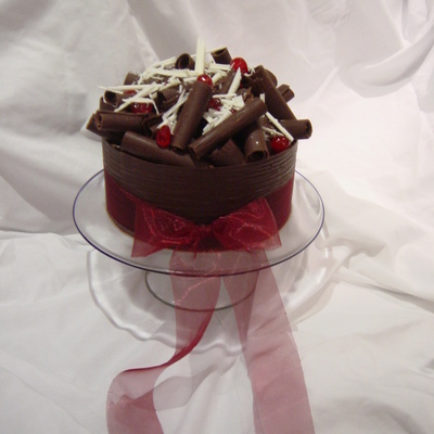 Chocolate And Cherry Cake