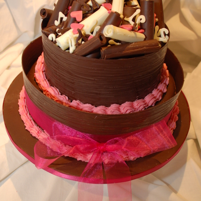 2 Tier Choclate 21St Cake