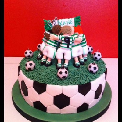 Football Huddle Cake