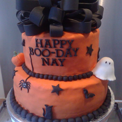 Halloween Birthday Cake