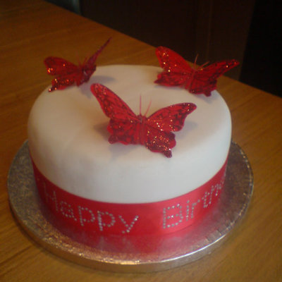 Red Butterfly Themed