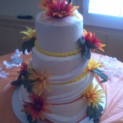 My Very First Wedding Cake