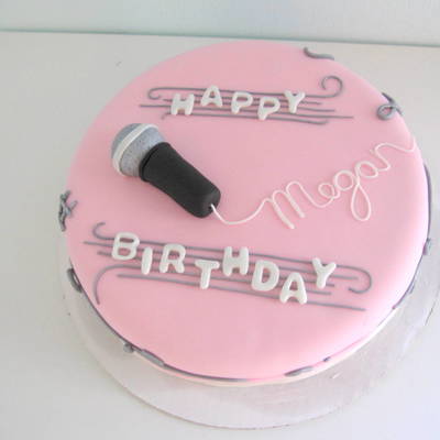 Music Cake For Girl