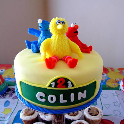 Sesame Street Cake