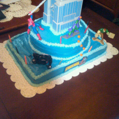 Spiderman Cake