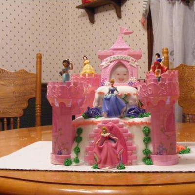 Princess Castle Cake
