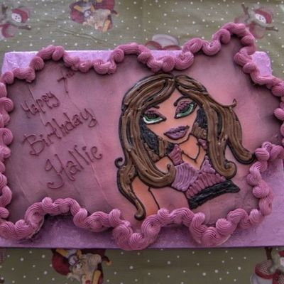 Bratz Cupcake Cake