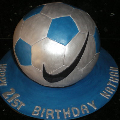 Soccer Ball Cake