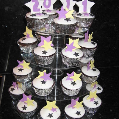 New Years Eve Cupcakes
