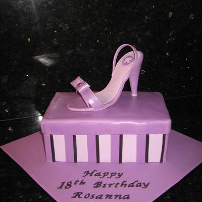 Shoe Box Cake