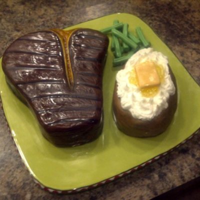 Steak Or Cake??? Cake!