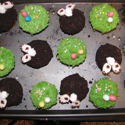 Easter Eggs And Bunny Bottoms